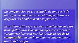 Timeline: Historia de la computación