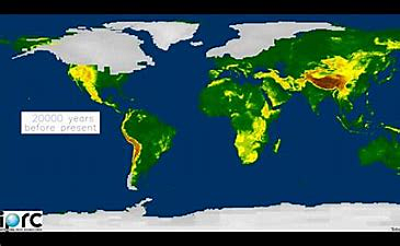 La dernière glaciation.  (doc 2)
