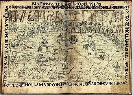 Primer mapa de las Indias