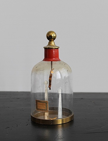 Electroscopio de lámina de oro