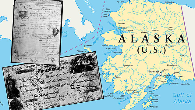 Estados unidos compra a Alaska