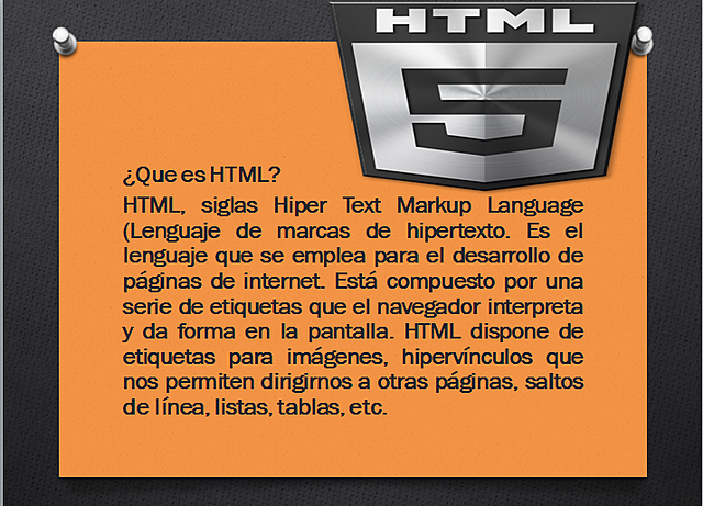 Que es HTML
