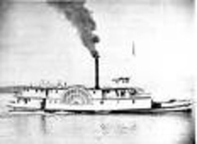 first steam boat traveled