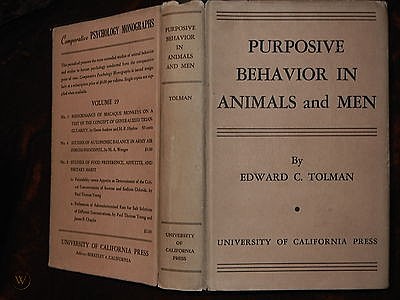 Publicacion de “Conducta Intencional en Animales y Hombres” Edward Chace Tolman