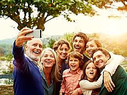 First videocalling with my family