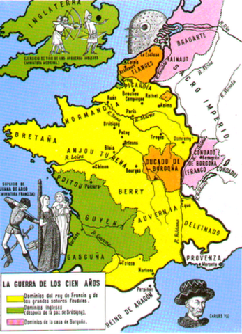 Comienza la guerra de los cien años.
