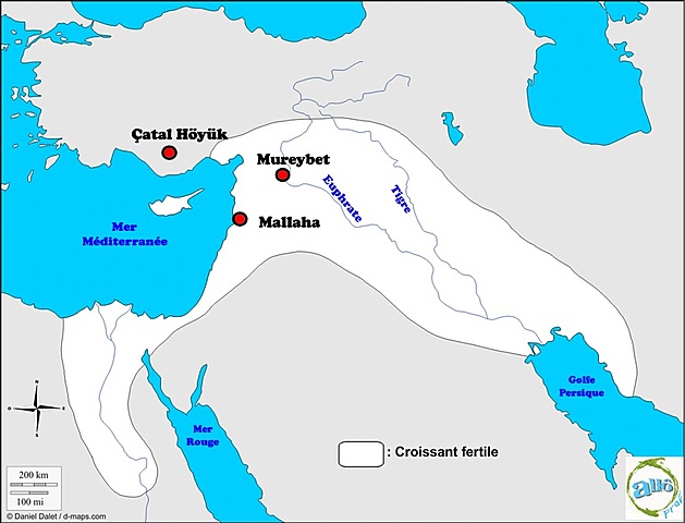 (Doc 1) La région du croissant fertile