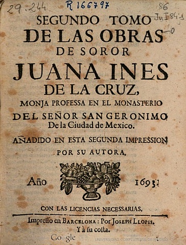 Los Esctritos de Sor Juana