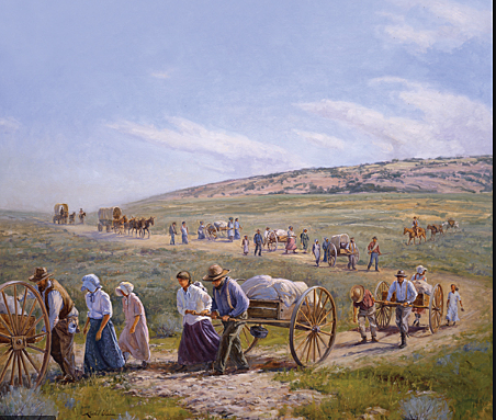 Flood of Pioneers Move West