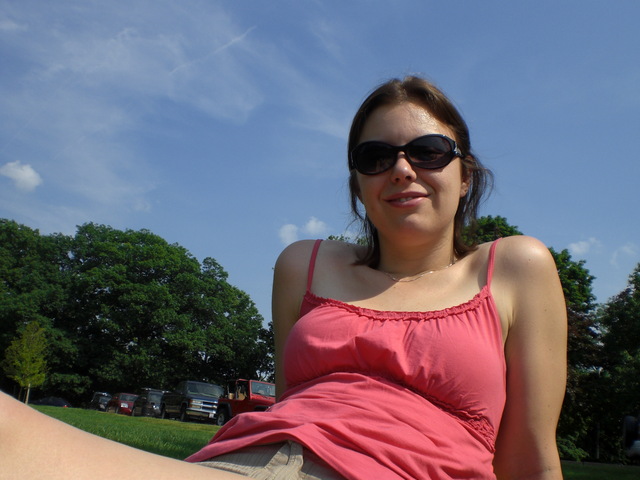 Have a real picnic in a park