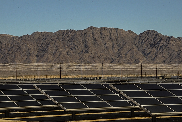 Desert Sunlight plant, Riverside, California, USA: Purpose was to generate electricity by using effective carbon emission reduction methods for Riverside community