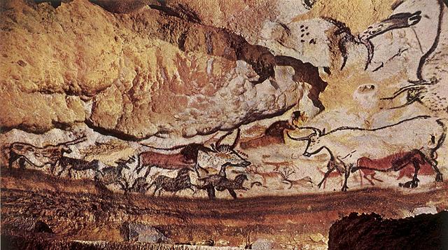 Peinture artistique de la grotte de Lascaux (doc.10)