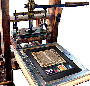 Johan Guthenberg inventa la imprenta