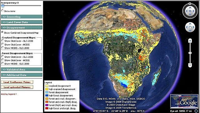 La tierra en tres dimensiones- Google Earth