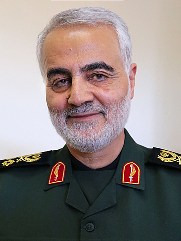 Muerte del general iraní Soleimaní, Qassem.