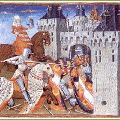 Timeline: Obras de La literatura medieval