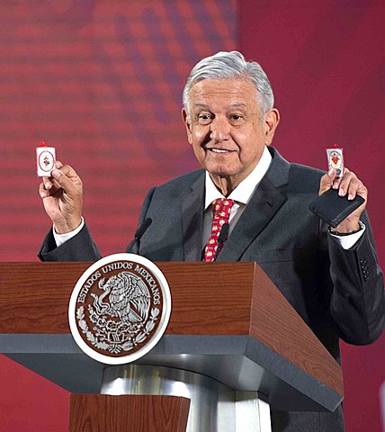 AMLO: "Mi escudo protector es el detente".