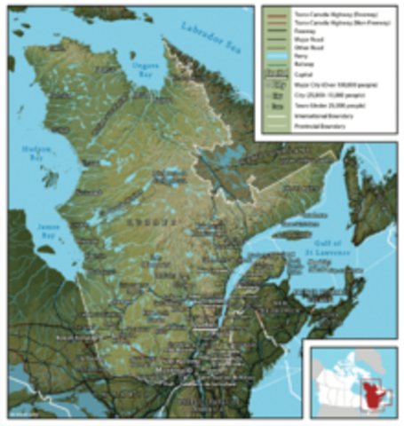 English capture Quebec