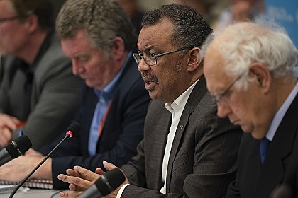 Human to human infection outside china