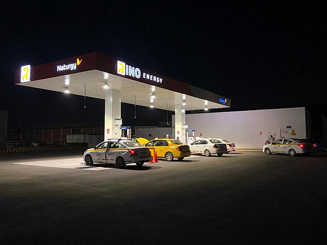 Apertura de estación RINO gnv