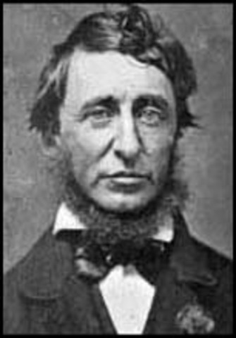 Henry David thoreau born