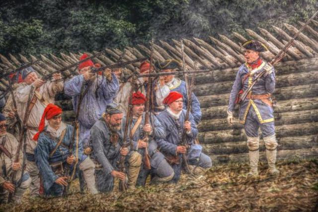 French Attack Fort Necessity