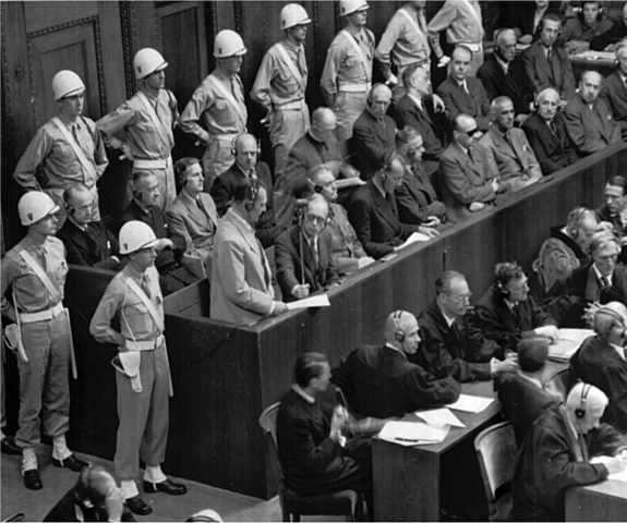 Final verdict at Nuremberg trials