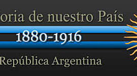 Timeline: Presidentes de Argentina 1880-1916, Ideología y Partido Político al que respondían.