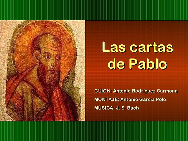 GÉNESIS: Epístolas Paulinas