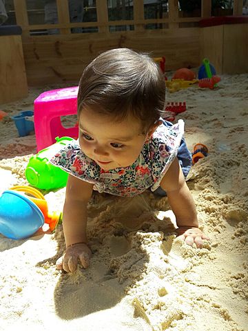 Arena, arenita, cuanto disfrute contigo...