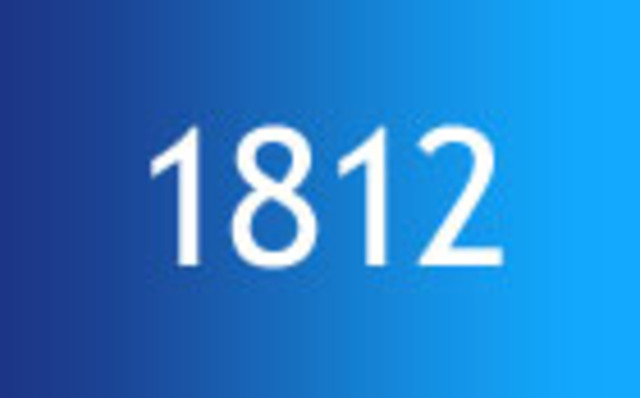 The year 1812