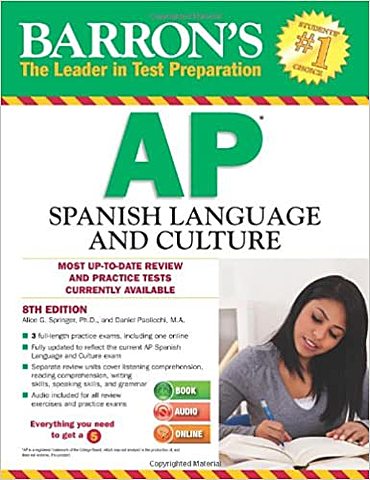 I took the Spanish Language and Culture AP test