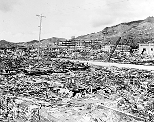 The second bomb the Nagasaki bombing