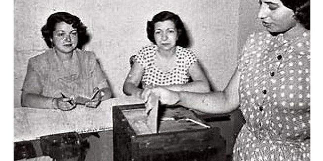 1947 primer voto legal femenino