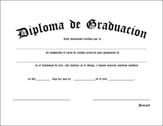 Diplomas de graduación