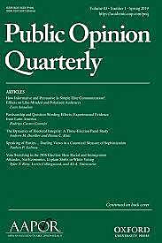 The Public Opinión Quarterly