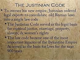 Justinian code