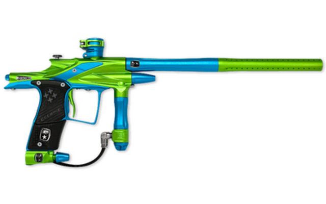 the idea for the electronic paintball gun