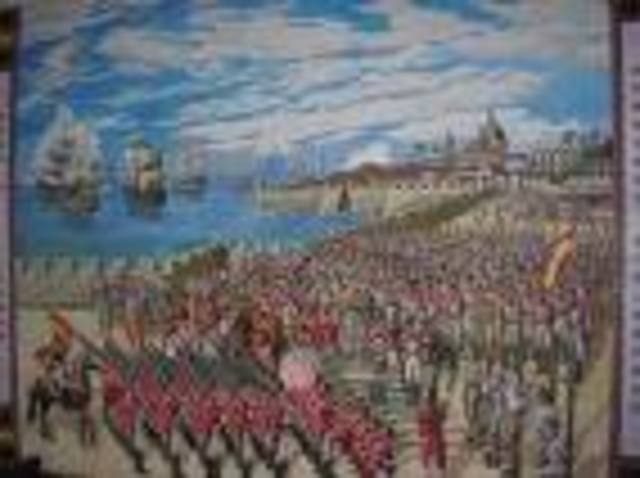 SIMON BOLIVAR LLEGO A GUAYAQUIL PARA PRESIONAR POR UNA CONSTITUCION