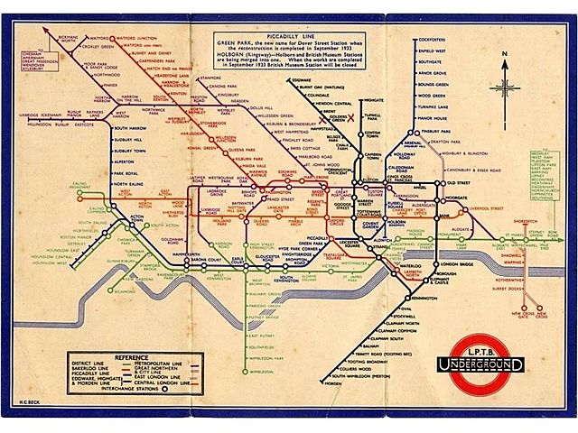 Mapa geográficamente inexacto