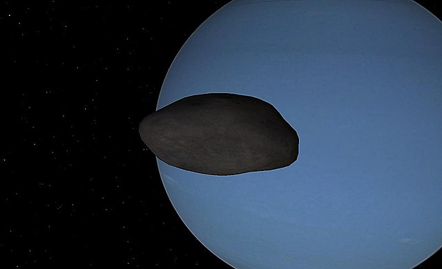 The discovery of Thalassa, Neptunian moon by Richard J. Terrile and Voyager Imaging Team