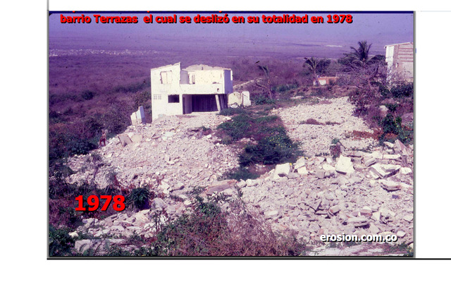 Primer derrumbamiento en el nor occidente de Barranquilla