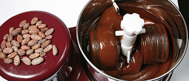 Incorporación de la leche y la creación de la máquina de conchado (Cambio significativo)