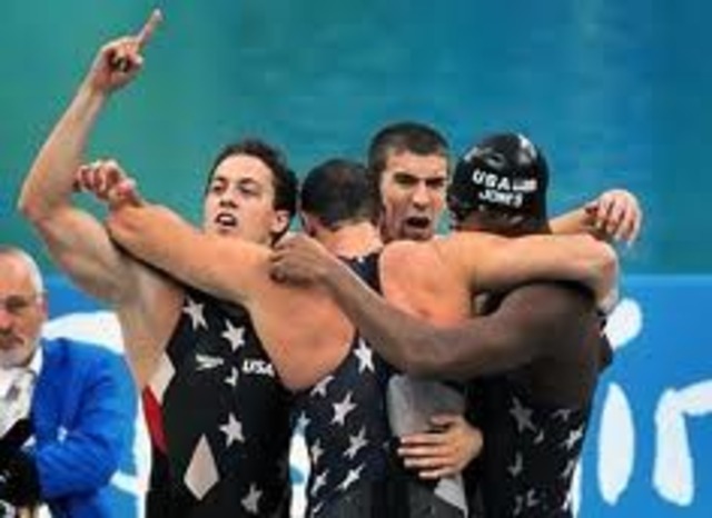 #8 4x100m medley relay