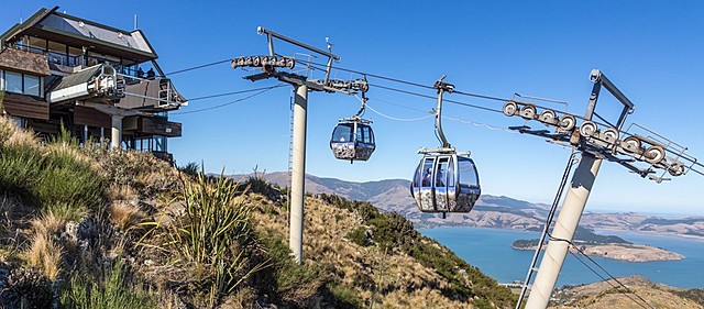 Christchurch Gondola : The Purpose was to create a tourist attraction with stunning panoramic views of Lytlleton Harbour and Canterbury via gondola ride with a viewing platform, restaurant, cafe and Time Tunnel ride taking you back into Canterbury's past