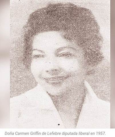 Carmen Griffin Lefevre 1957