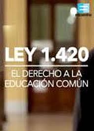 Ley de Educación 1420: