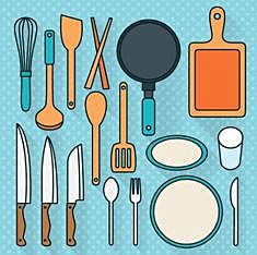 Compra de utensilios varios de cocina