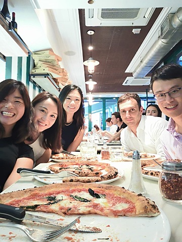 Last swimming session before leaving for Chicago