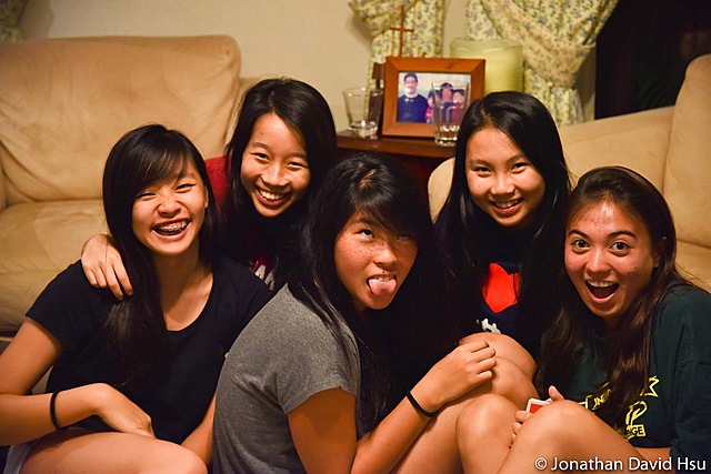 Last sleepover before we all leave for college